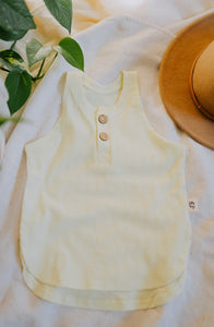 Little yogi- camisole lime cream