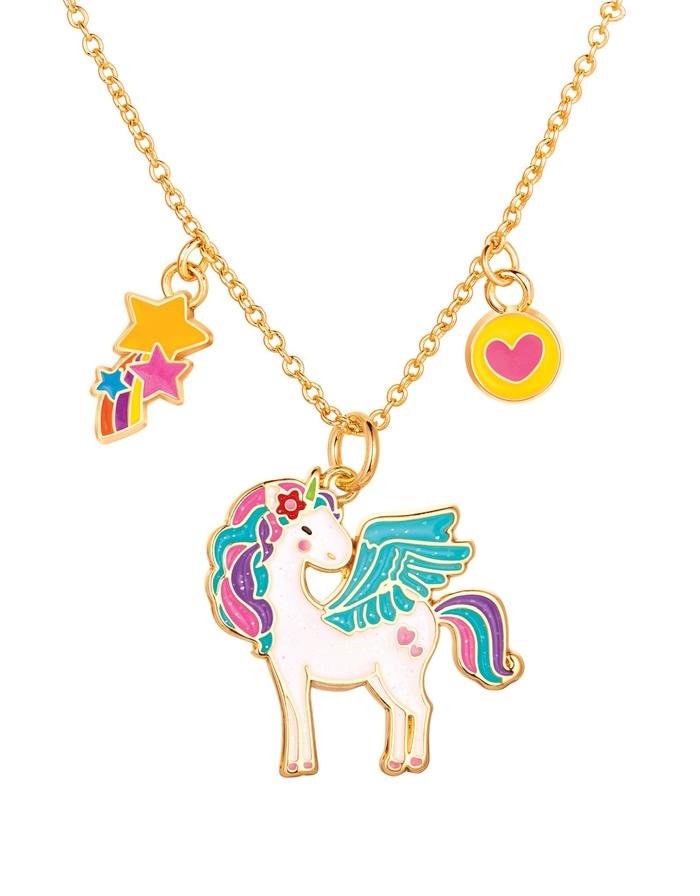 Girl Nation- collier de fantaisie licorne