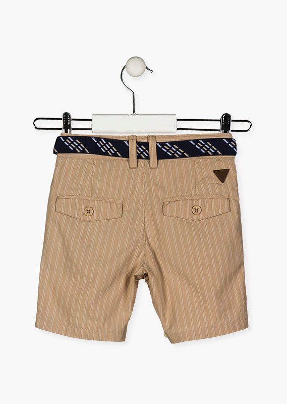 Losan - Short beige avec ceinture, 7 ans