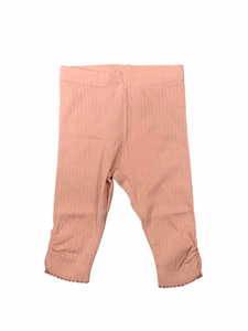 Fixoni - Pantalon bébé rose ligné