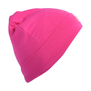 LP Apparel - tuque en coton Boston - rose intense