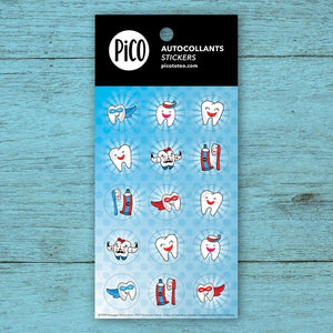 Pico - Autocollant les dents