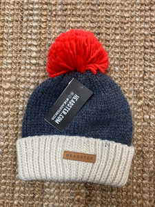 Headster kid- tuque en tricot grise