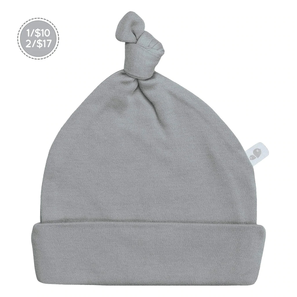 Perlimpinpin- Bonnet 1-3 mois - Gris galet