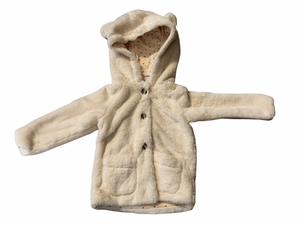 M.I.D - Manteau extérieur, beige en fourrure