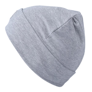 L&P Apparel - Tuque beanie en coton, gris