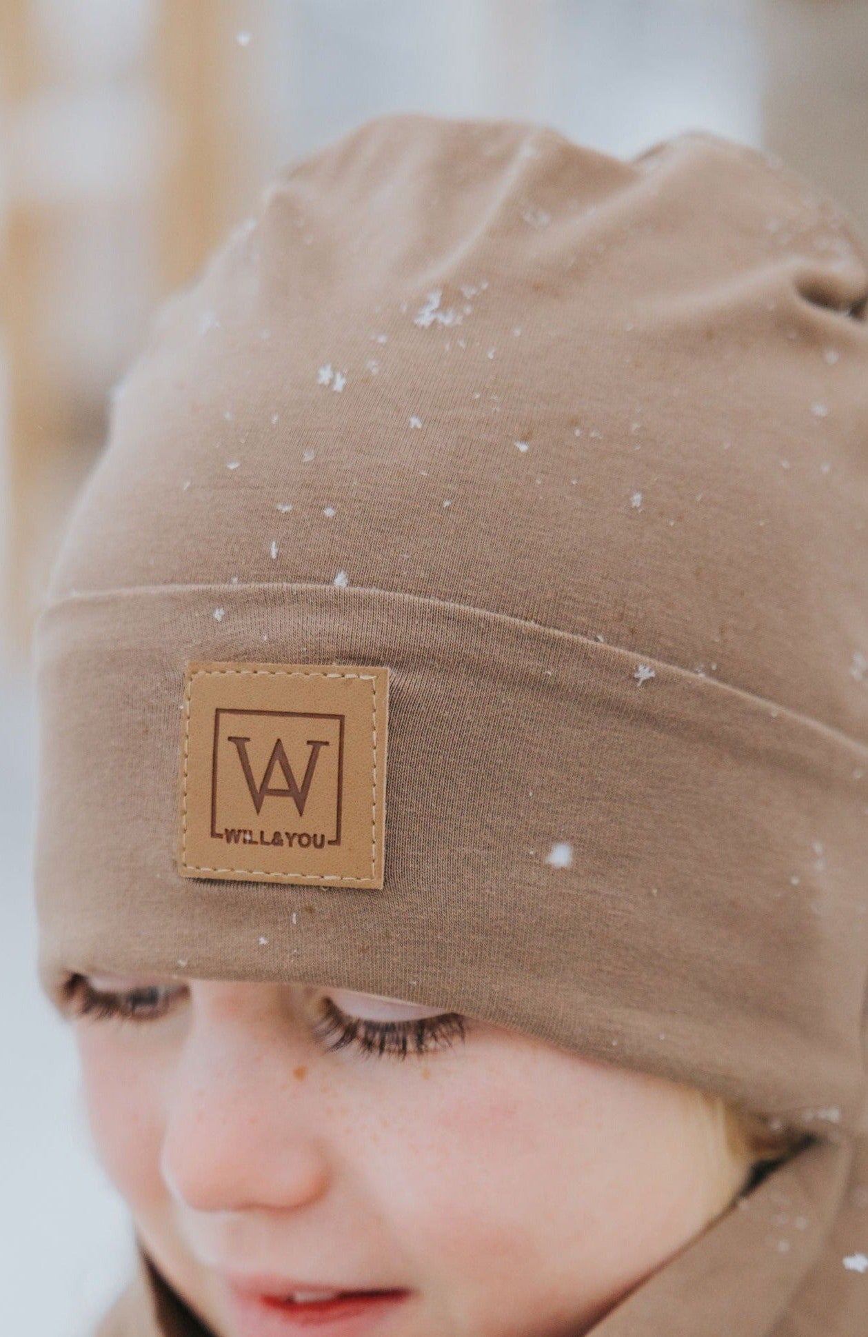 Will & You - Tuque en coton, sable