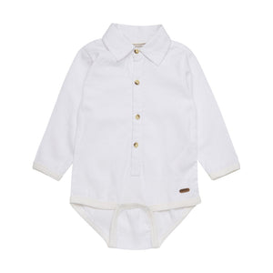 Minymo - Cache couche chemise blanche 3 mois