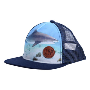 Lp Apparel - Casquette requin bleu