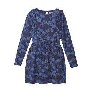 Creamie - Robe à manches longues - Bleu eclipse et fleurs