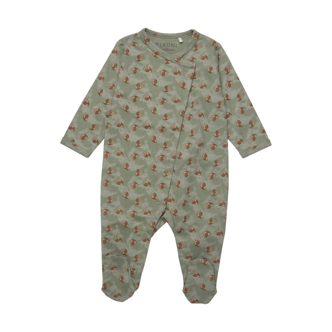 Fixoni - Pyjama à snap - Embrun avec petits pieds